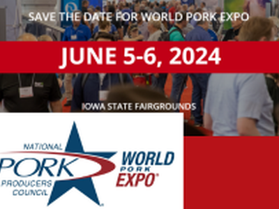 World Pork Expo is in June