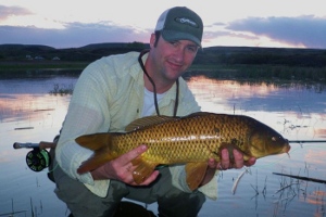 Josh carp sunset